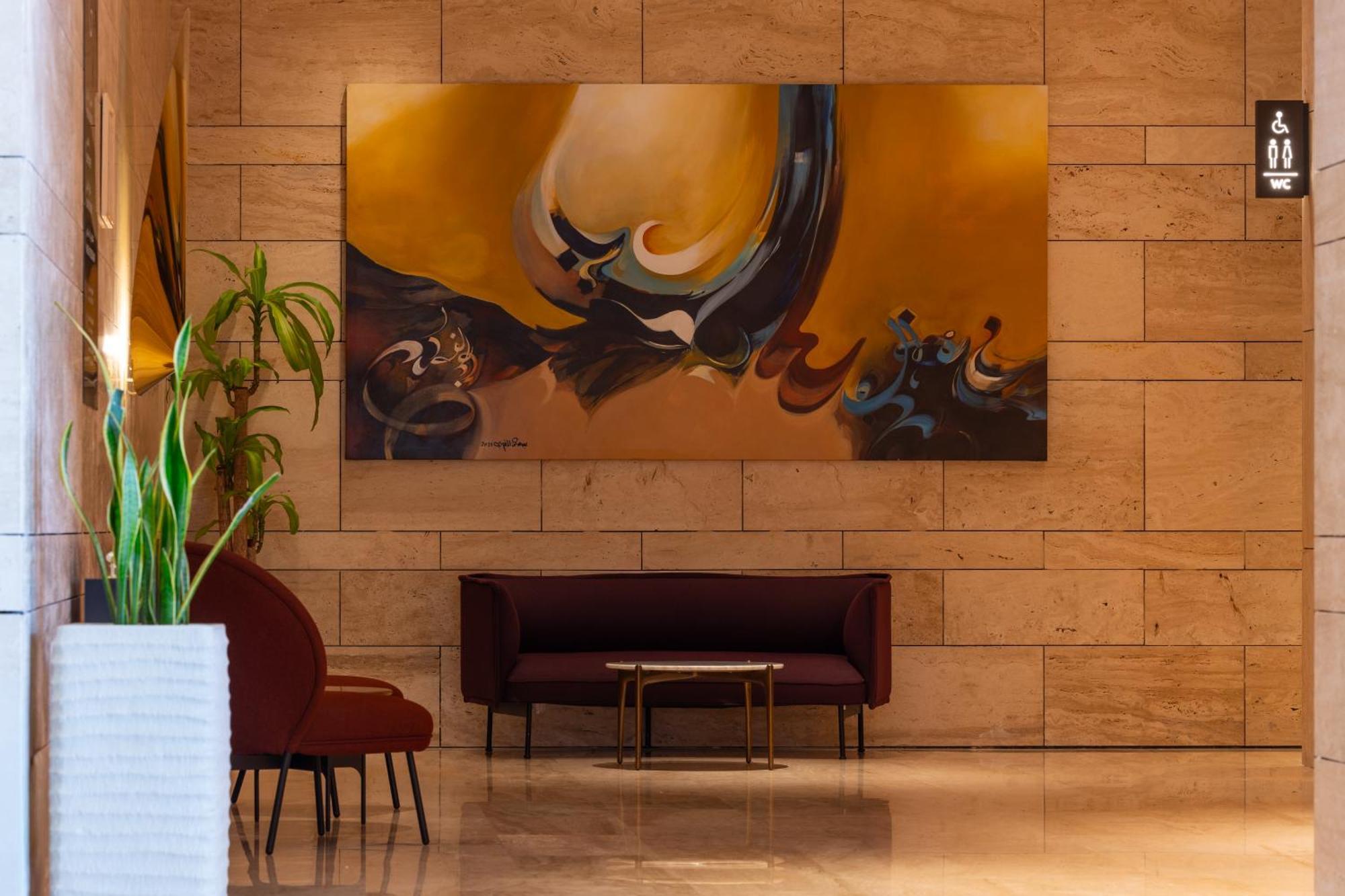 Shirvan Hotel City Yard Dschidda Exterior foto The lobby of the hotel