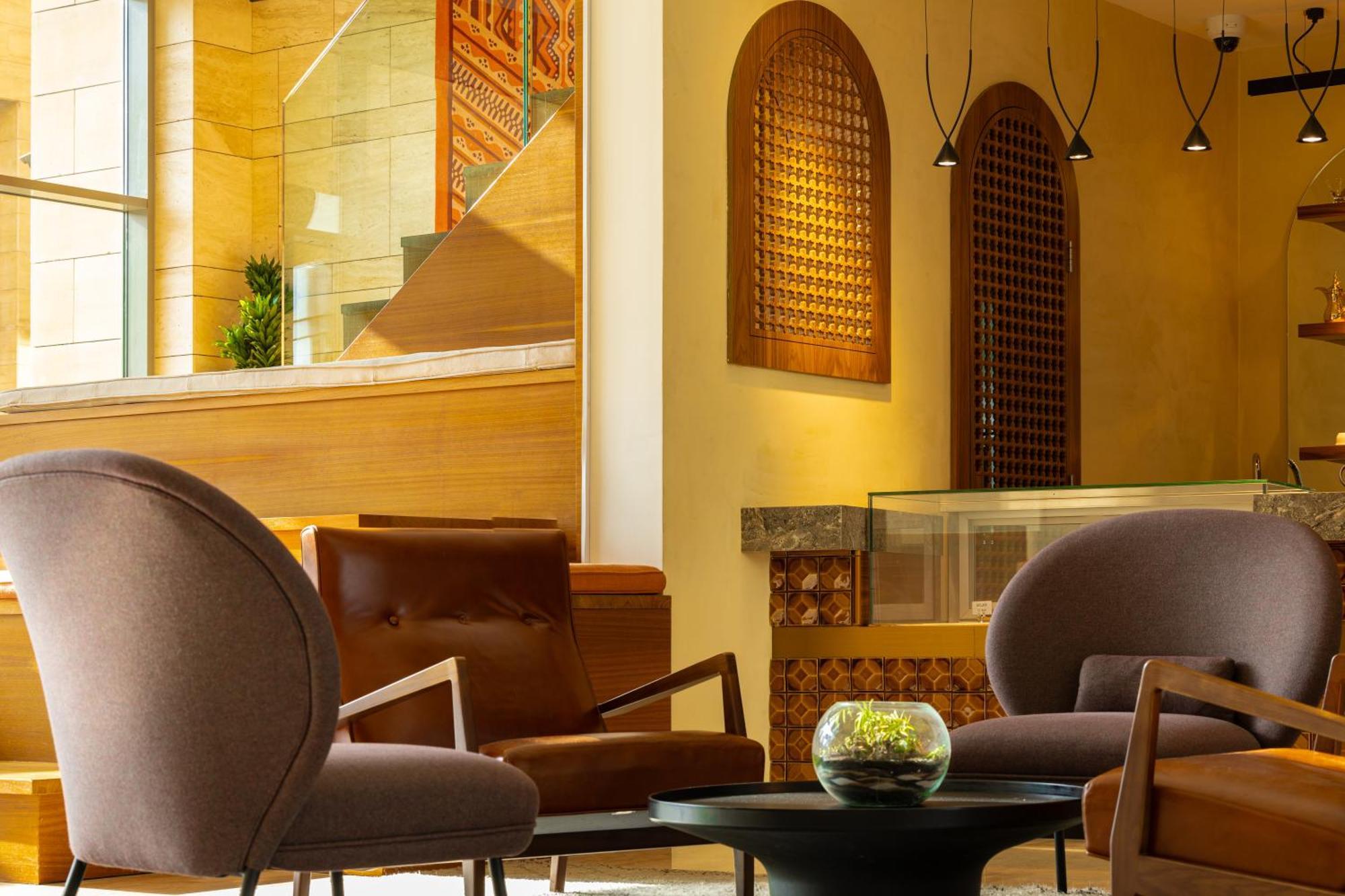 Shirvan Hotel City Yard Dschidda Exterior foto The lobby of the hotel